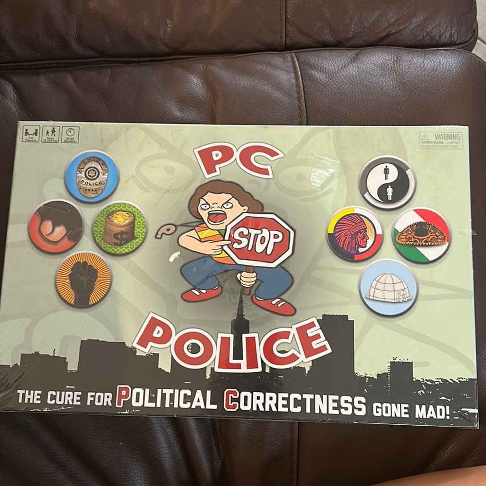 NWT PC Police Political Correctness Game - NEW